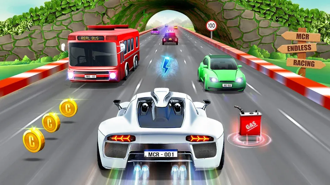Mini Car Racing Game Legends [MOD: безлимитные деньги и все машины открыты] Screenshot 1