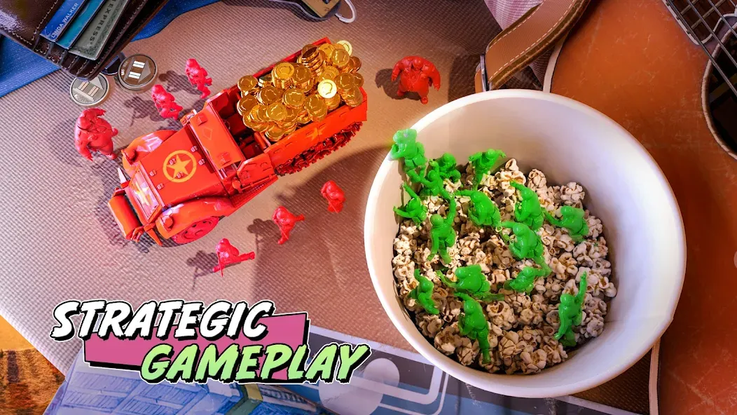 TOY WARS [MOD: безлимитные монеты и оружие] Screenshot 5