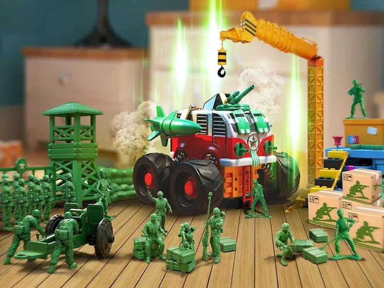 TOY WARS BETA [MOD: много денег и оружия] Screenshot 2