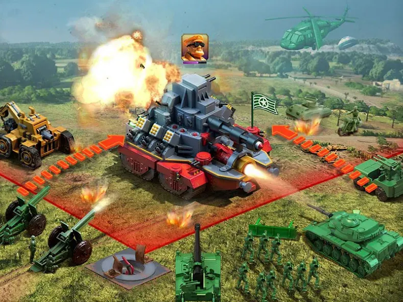 TOY WARS BETA [MOD: много денег и оружия] Screenshot 3