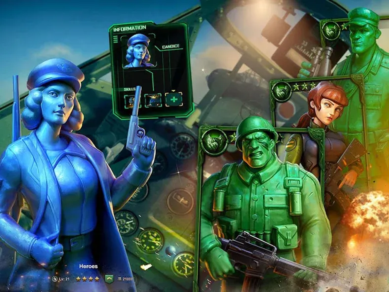 TOY WARS BETA [MOD: много денег и оружия] Screenshot 5