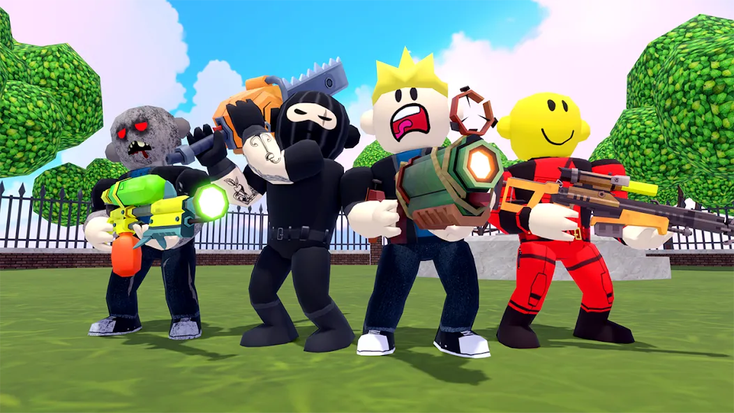 Alphabet Shooter: Survival FPS [MOD: безлимитные патроны и усиленный урон] Screenshot 5
