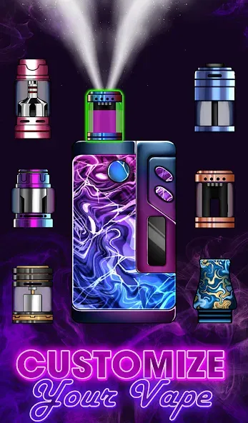 Vape 'N Pod Trick Simulator [MOD: безлимитные деньги и все устройства открыты] Screenshot 5