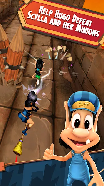 Hugo Troll Race 2: Rail Rush [MOD: безлимитные деньги и жизни] Screenshot 3