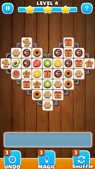 Tile Match Sweet -Triple Match [MOD: безлимитные подсказки и жизни] Screenshot 1