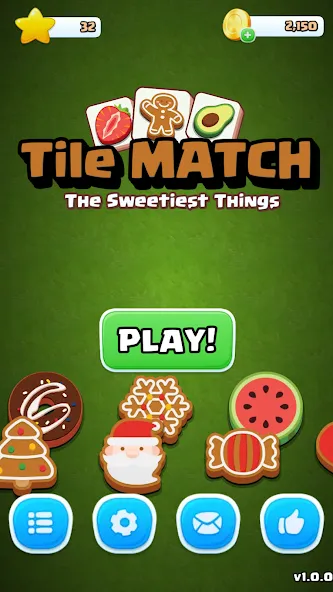 Tile Match Sweet -Triple Match [MOD: безлимитные подсказки и жизни] Screenshot 4