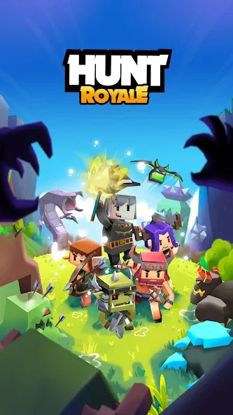 Hunt Royale: Action RPG Battle [MOD: безлимитные деньги и все герои] Screenshot 1