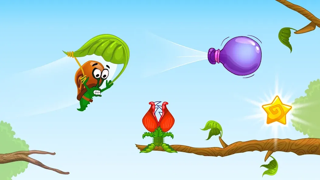 Snail Bob 1: Adventure Puzzle [MOD: открыты все уровни и подсказки] Screenshot 2