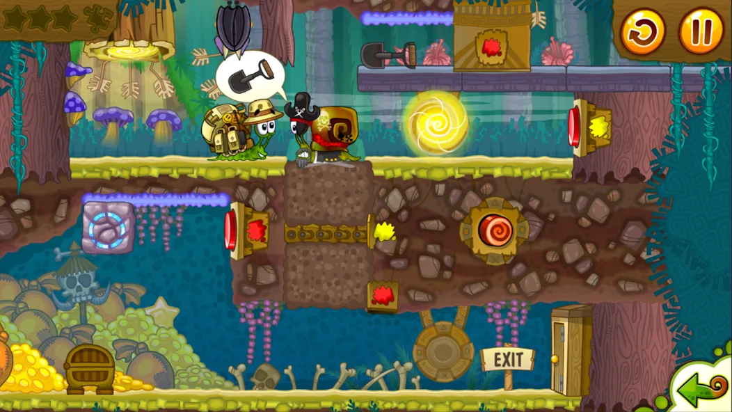 Snail Bob 2 [MOD: безлимитные жизни и все уровни открыты] Screenshot 3