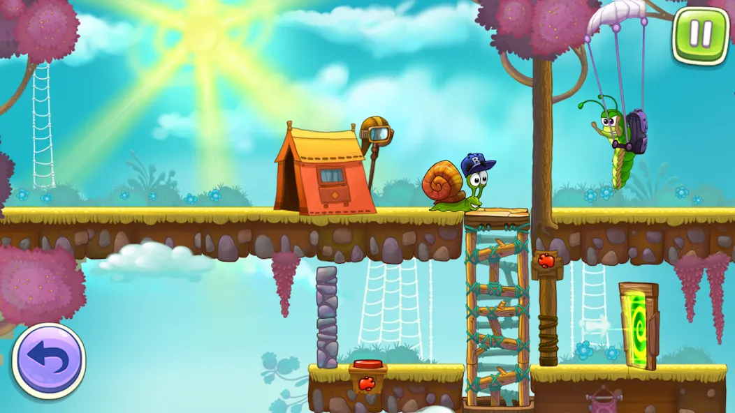 Snail Bob 3 [MOD: безлимитные деньги и все уровни] Screenshot 1