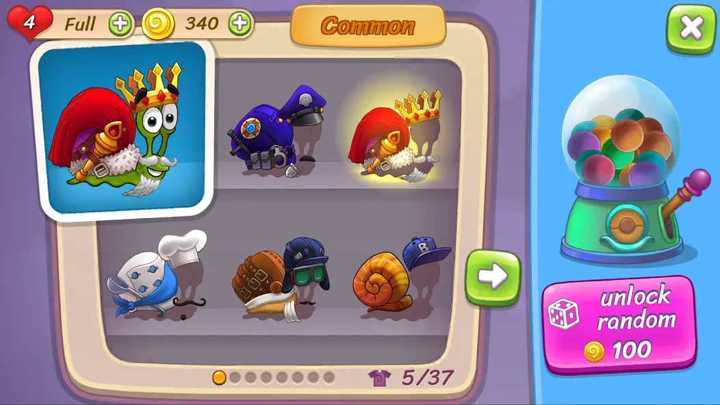Snail Bob 3 [MOD: безлимитные деньги и все уровни] Screenshot 3