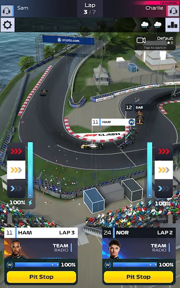F1 Clash - Car Racing Manager [MOD: безлимитные деньги и улучшения] Screenshot 3
