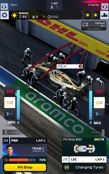 F1 Clash - Car Racing Manager [MOD: безлимитные деньги и улучшения] Screenshot 5