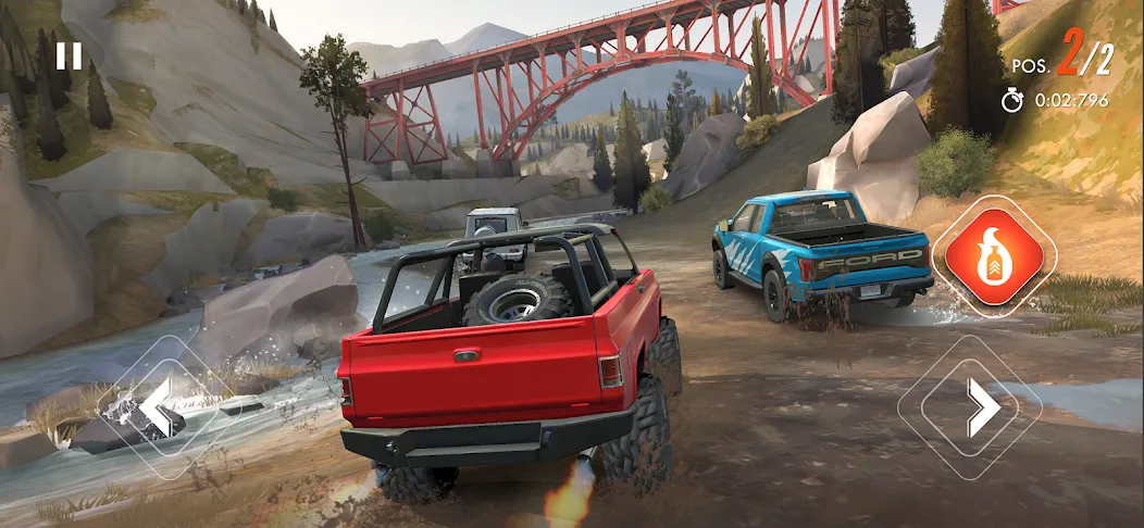 Rebel Racing [MOD: безлимитные деньги и топливо] Screenshot 1