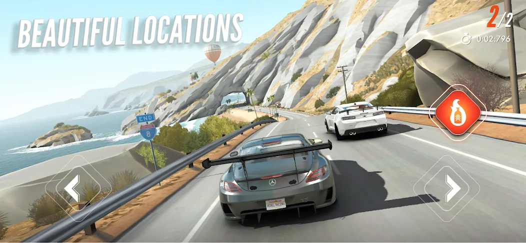Rebel Racing [MOD: безлимитные деньги и топливо] Screenshot 2