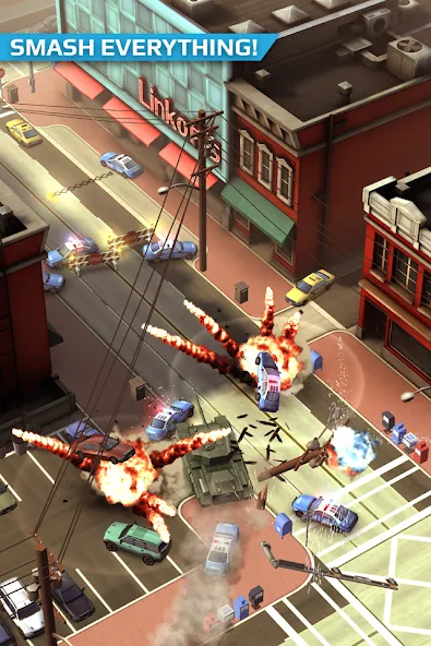 Smash Bandits Racing [MOD: безлимитные деньги и все машины открыты] Screenshot 2