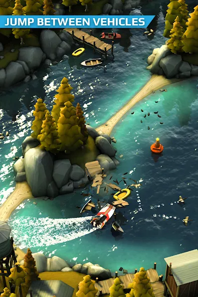 Smash Bandits Racing [MOD: безлимитные деньги и все машины открыты] Screenshot 3