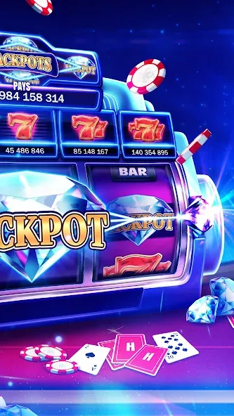 Huuuge Casino Slots Vegas 777 [MOD: безлимитные монеты и джекпоты] Screenshot 2