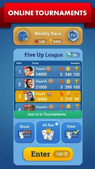 Dominos Party - Classic Domino [MOD: бесконечные победы и бонусы] Screenshot 3