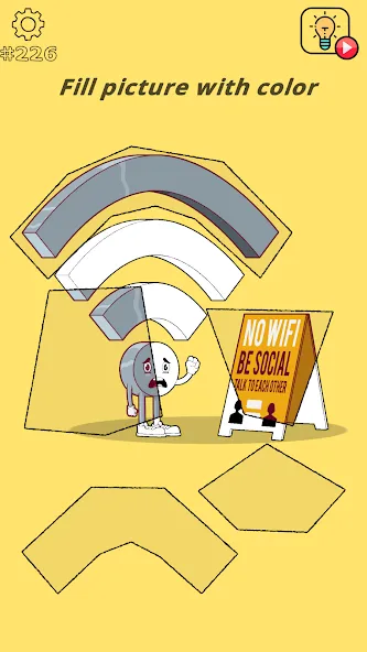 Brain Wash - Thinking Game [MOD: открыты все уровни и подсказки] Screenshot 1