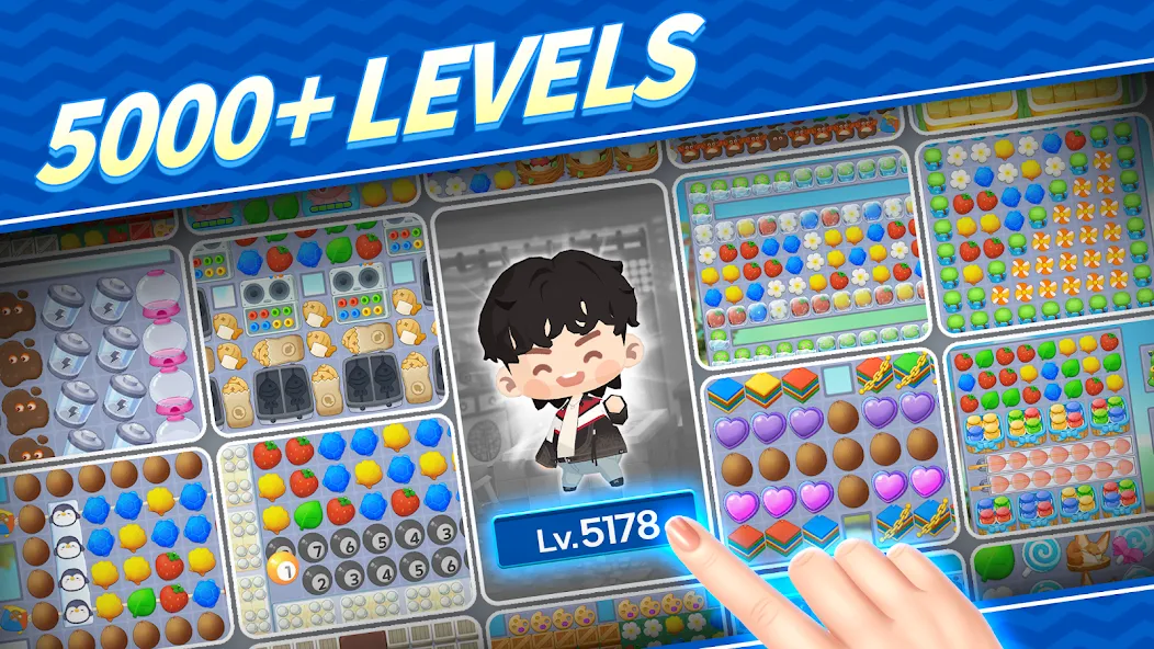BTS Island: In the SEOM Puzzle [MOD: безлимитные ресурсы и открыты все уровни] Screenshot 3