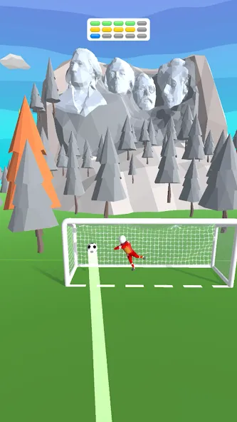 Goal Party - Soccer Freekick [MOD: безлимитные деньги и все мячи] Screenshot 5