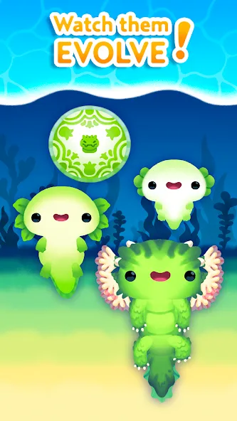 Axolochi [MOD: безлимитные монеты и редкие аксолотли] Screenshot 5
