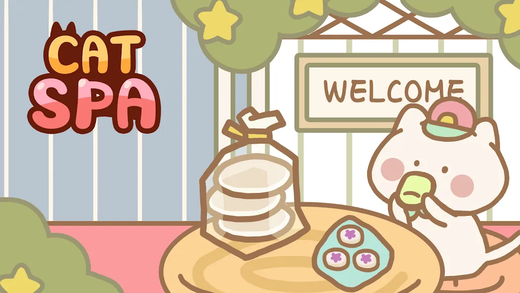 Cat Spa [MOD: безлимитные деньги и все открыто] Screenshot 5