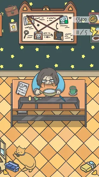 Hidden Cats Detective Agency [MOD: все коты найдены сразу] Screenshot 1