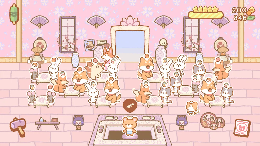 Kuma Sushi Bar [MOD: много денег и все рецепты открыты] Screenshot 5