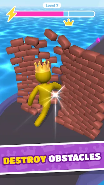 Giant Rush! - Fighting Games [MOD: гигантская сила и быстрые победы] Screenshot 2
