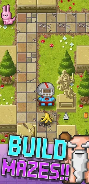 Mazecraft [MOD: безлимитные подсказки и открыты все уровни] Screenshot 1