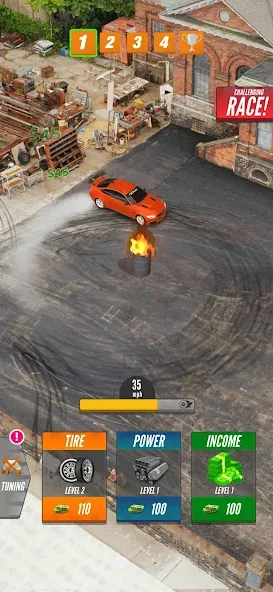 Drift 2 Drag [MOD: безлимитные деньги и топливо] Screenshot 1