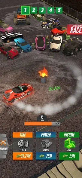 Drift 2 Drag [MOD: безлимитные деньги и топливо] Screenshot 2