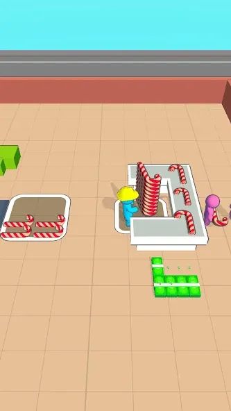 Candy Factory [MOD: безлимитные монеты и ресурсы] Screenshot 4