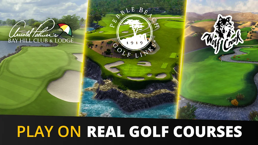 Ultimate Golf! [MOD: безлимитные деньги и точные удары] Screenshot 1