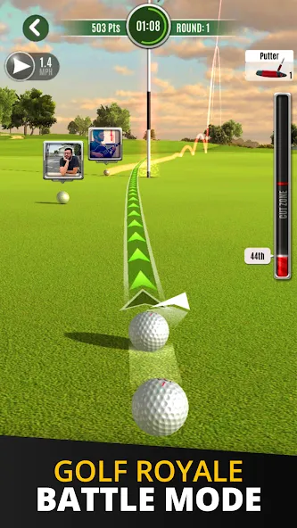Ultimate Golf! [MOD: безлимитные деньги и точные удары] Screenshot 3