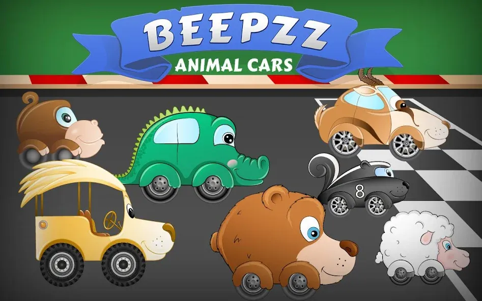 Racing car game for kids [MOD: без рекламы и все машины открыты] Screenshot 2