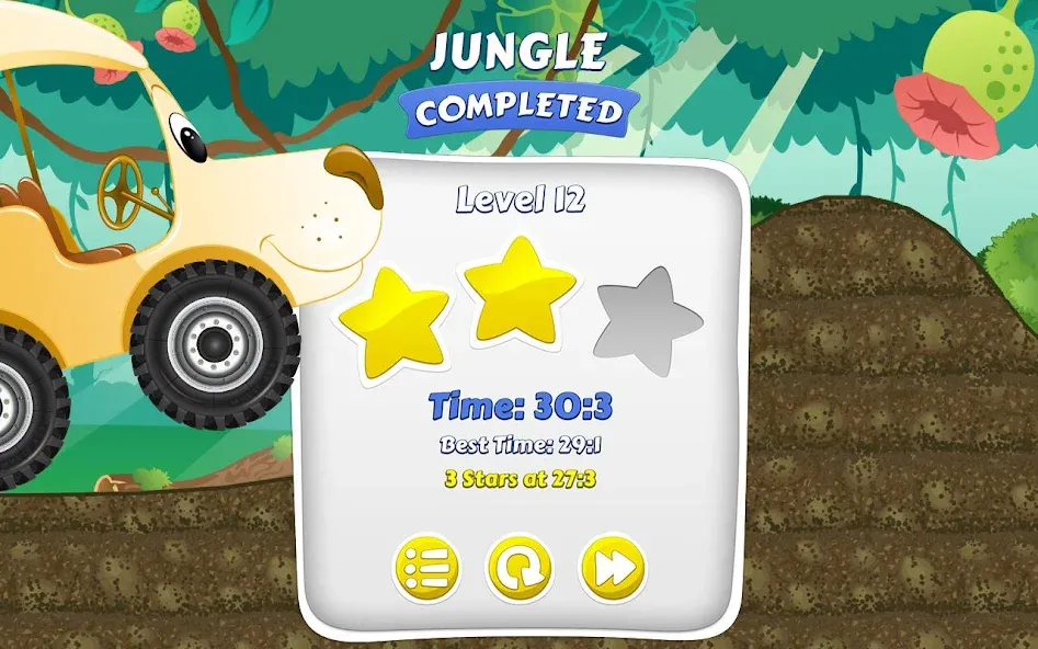 Racing car game for kids [MOD: без рекламы и все машины открыты] Screenshot 5