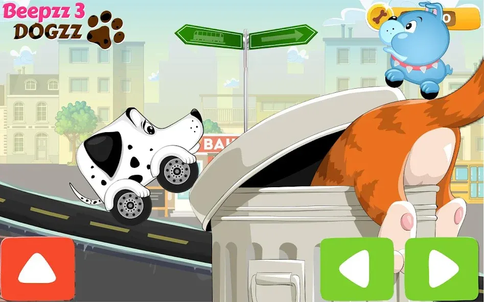 Racing games for kids - Dogs [MOD: открыты все машинки и трассы] Screenshot 3
