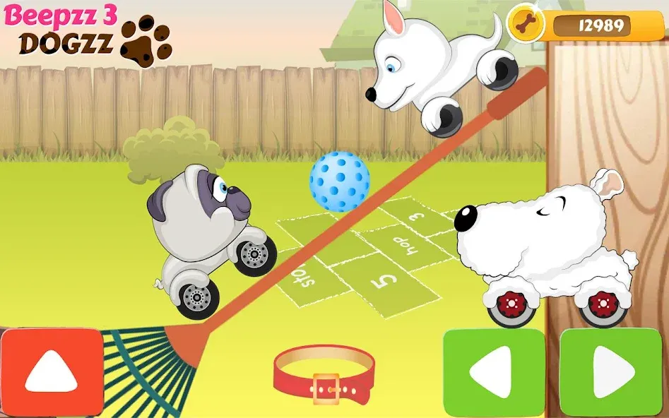 Racing games for kids - Dogs [MOD: открыты все машинки и трассы] Screenshot 4
