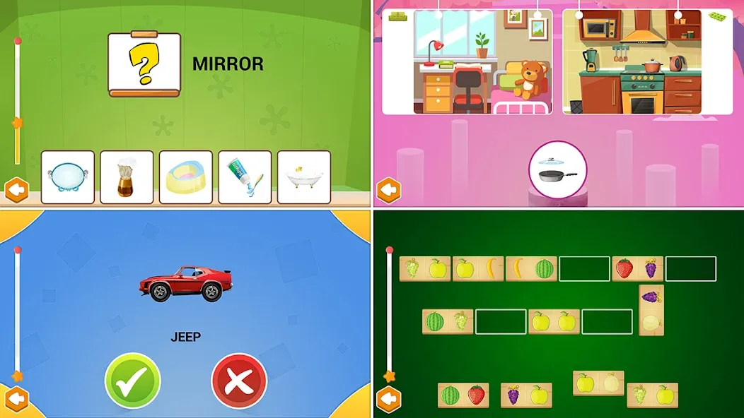 690 Puzzles for preschool kids [MOD: открыты все пазлы и уровни] Screenshot 4
