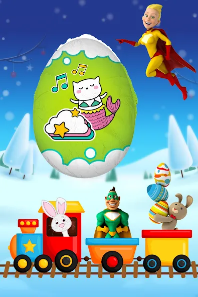 Surprise Eggs - Toddler games [MOD: все яйца открыты и без рекламы] Screenshot 4