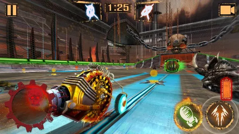Rocket Car Ball [MOD: безлимитные деньги и топливо] Screenshot 2
