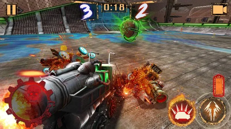 Rocket Car Ball [MOD: безлимитные деньги и топливо] Screenshot 4