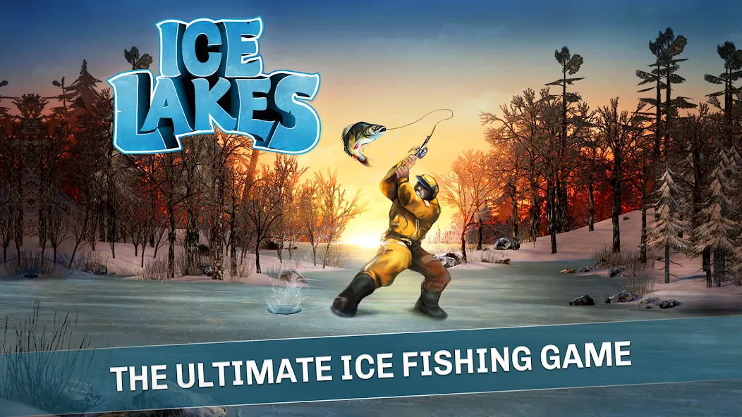 Ice Lakes [MOD: неограниченные ресурсы и рыбалка без ограничений] Screenshot 1