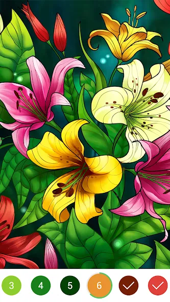 Coloring Book: Color by Number [MOD: все раскраски и без рекламы] Screenshot 1