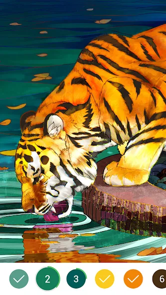 Coloring Book: Color by Number [MOD: все раскраски и без рекламы] Screenshot 3