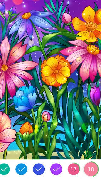 Coloring Book: Color by Number [MOD: все раскраски и без рекламы] Screenshot 4