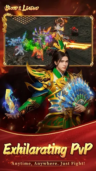 Blood&amp;Legend:Dragon King idle [MOD: много денег и усиленные герои] Screenshot 3